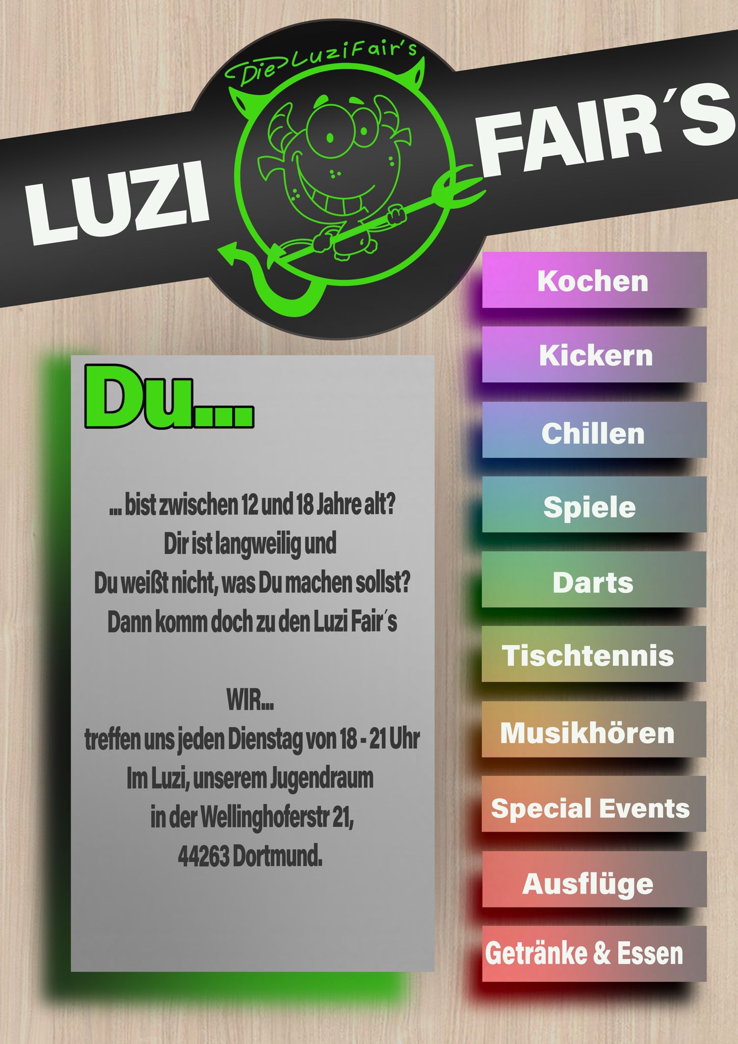 Flyer Jugend – Luzi